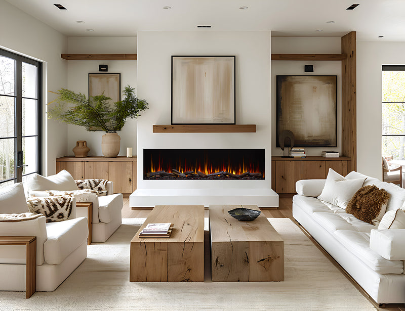 SimpliFire Triton 78-in Multi-View Electric Fireplace