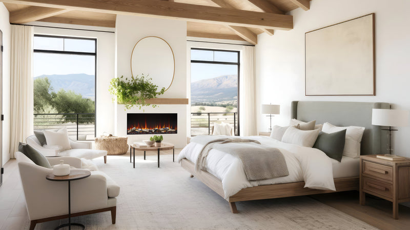 SimpliFire Triton 50-in Multi-View Electric Fireplace