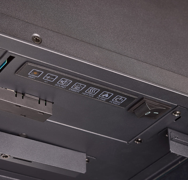 SimpliFire Triton 50-in Multi-View Electric Fireplace