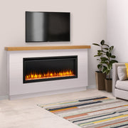 SimpliFire Boyd Modern Farmhouse Style Build-Out Kit for Allusion Platinum 50-in