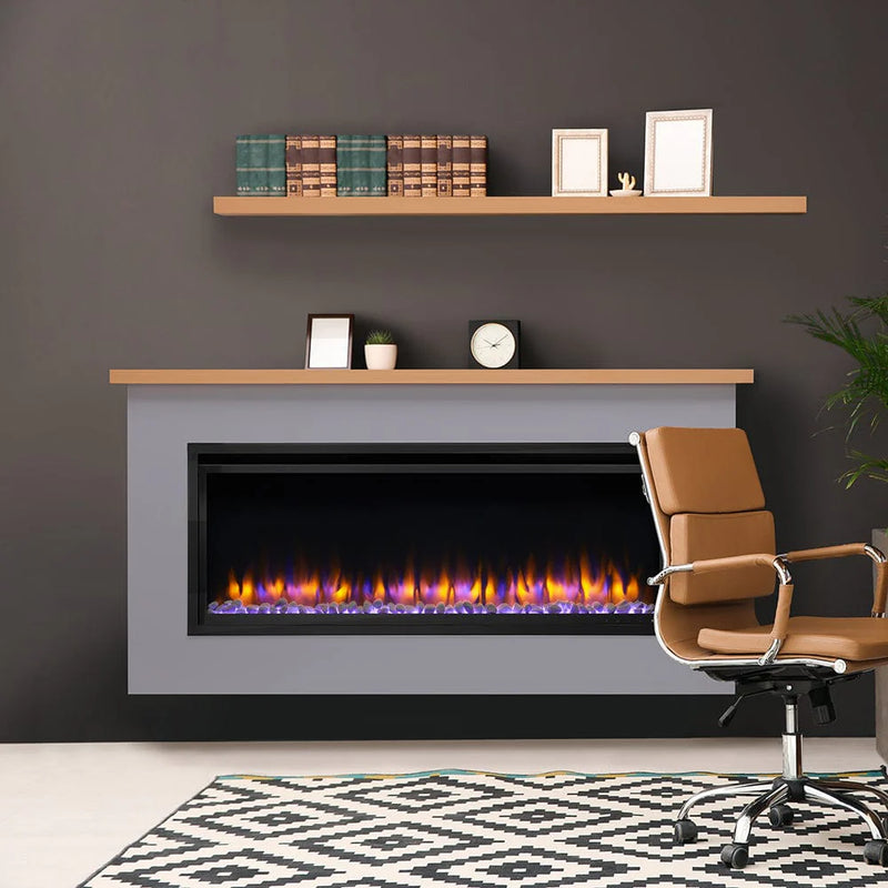 SimpliFire Boyd Ready-to-Finish Style Build-Out Kit for Allusion Platinum 50-in