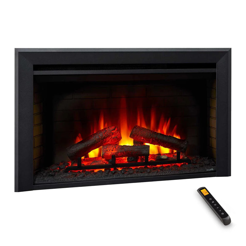 SimpliFire 35-in Electric Fireplace Insert