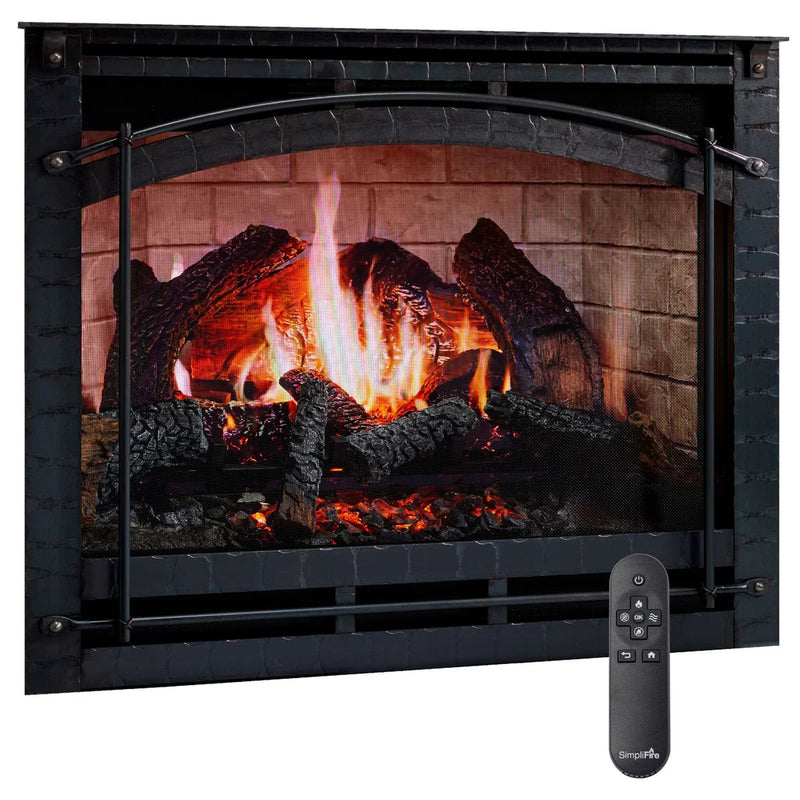 SimpliFire Inception 36-in Built-In Electric Fireplace