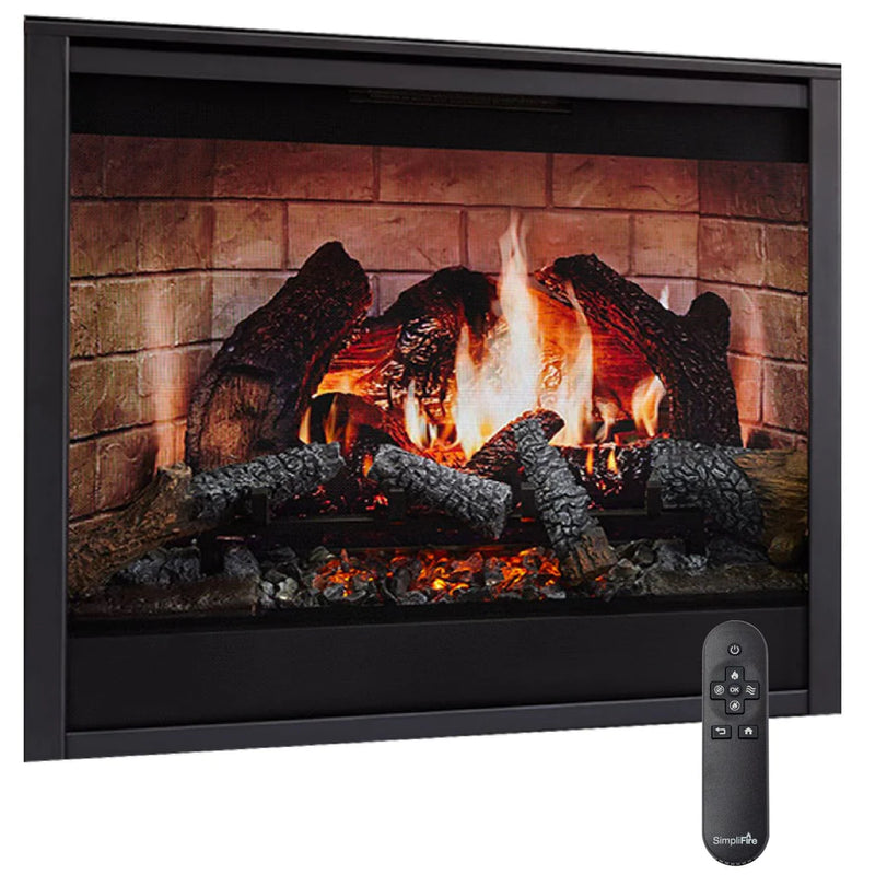 SimpliFire Inception 36-in Built-In Electric Fireplace