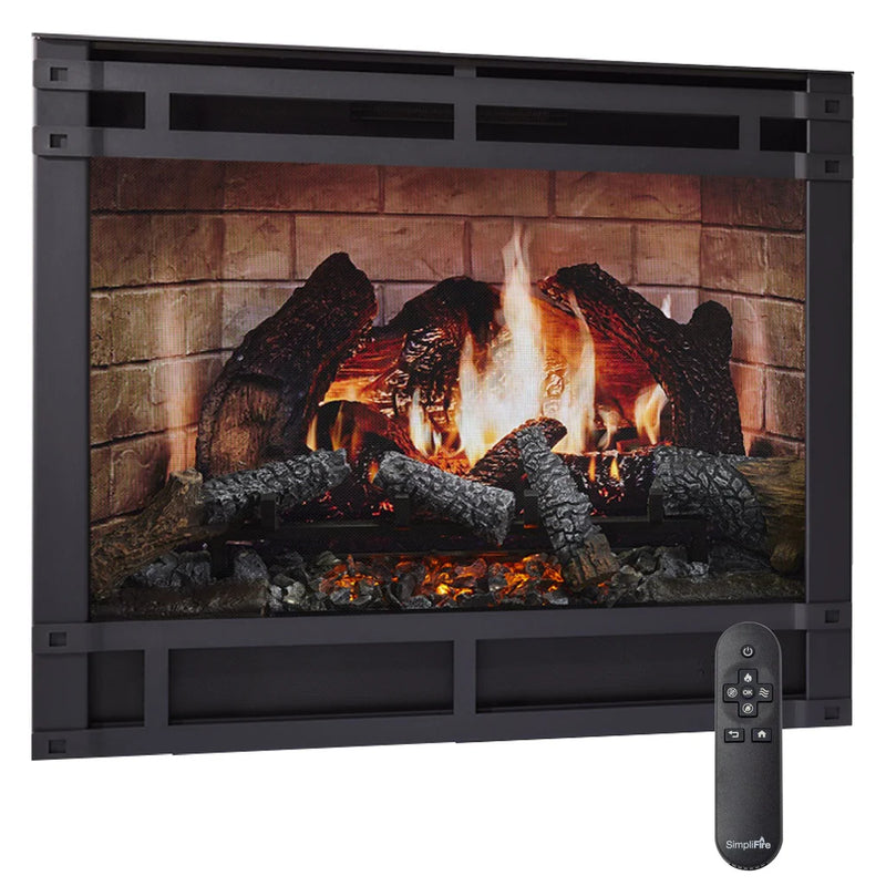 SimpliFire Inception 36-in Built-In Electric Fireplace