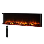 SimpliFire Scion Trinity 55-in Linear Electric Fireplace