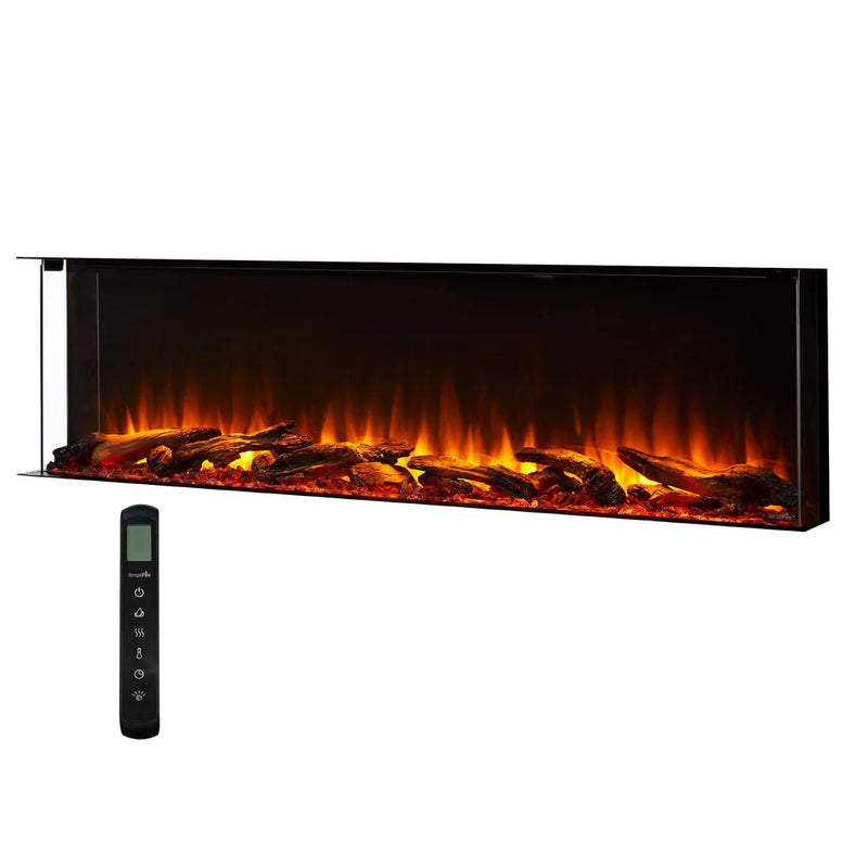 SimpliFire Scion Trinity 55-in Linear Electric Fireplace