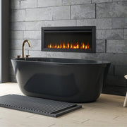 SimpliFire Allusion Slim 40-in Linear Electric Fireplace