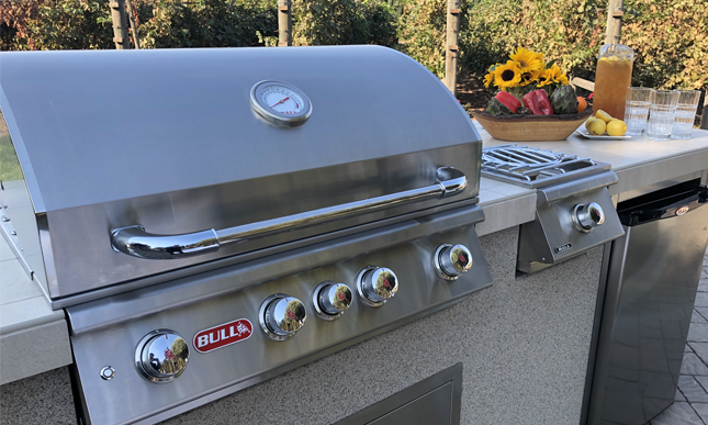 Bull Angus 30-in 4-Burner Propane Gas Grill