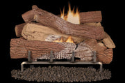 Superior Mega-Flame Outdoor Series 36-in Gas Burner and Log Set