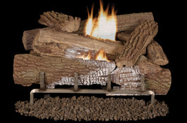 Superior Mega-Flame Outdoor Series 36-in Gas Burner and Log Set