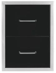 Wildfire 16" x 22" Stainless Steel Double Access Drawer