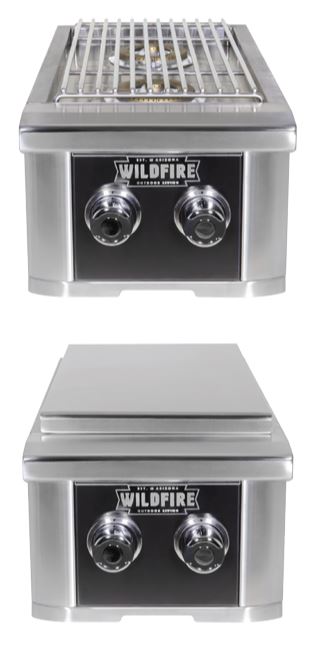 Wildfire Ranch PRO Stainless Steel Gas Propane Double Side Burner