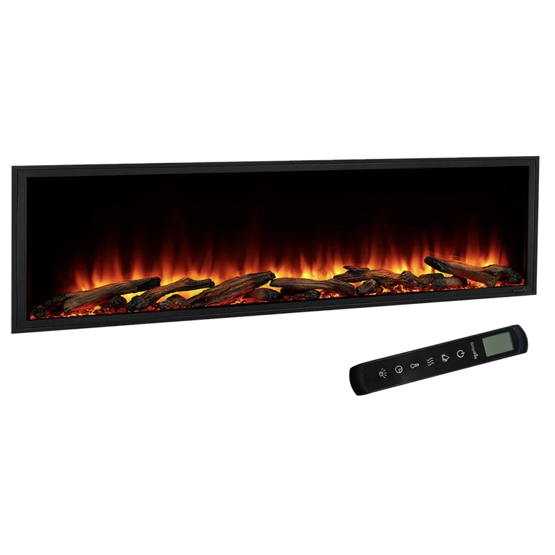 SimpliFire Scion Clean 55-in Linear Electric Fireplace