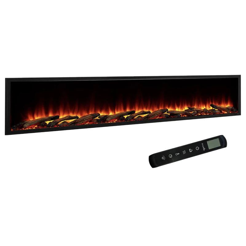 SimpliFire Scion Clean 78-in Linear Electric Fireplace