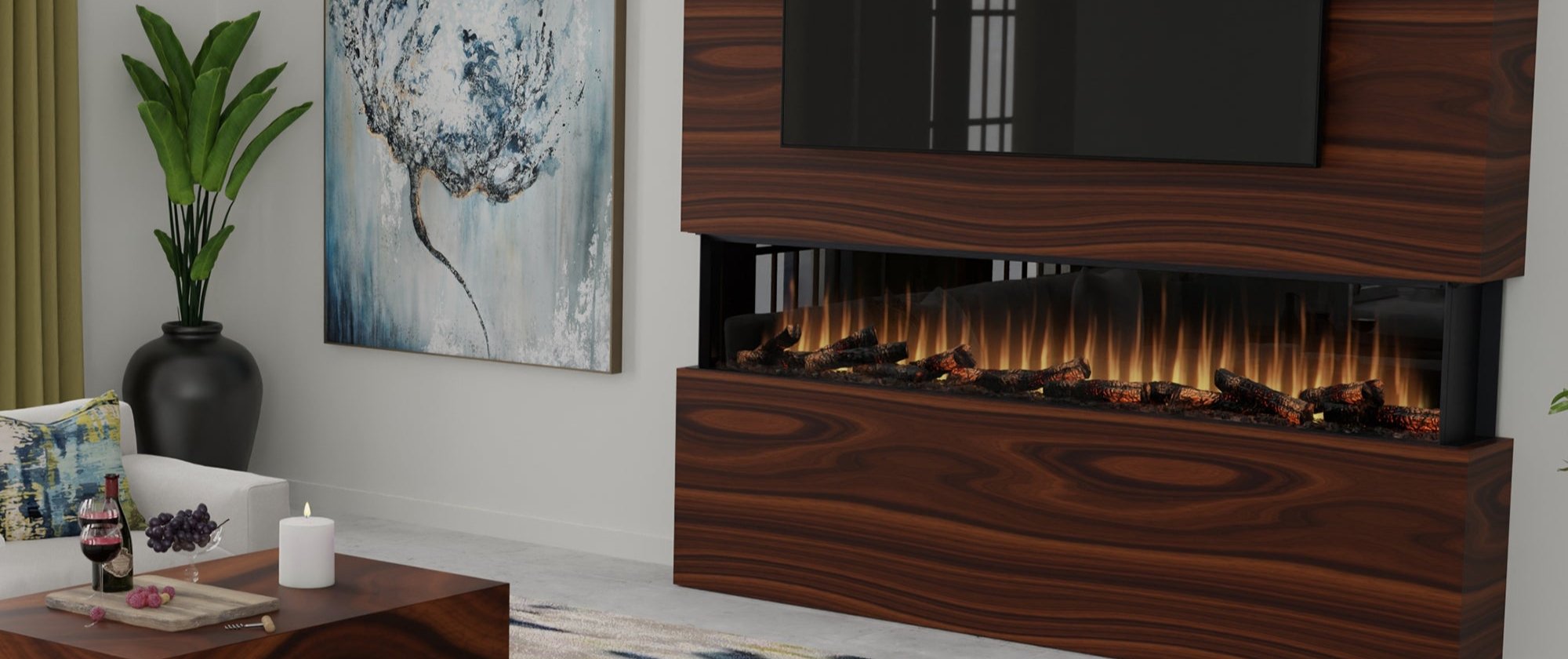 Smart Electric Fireplaces