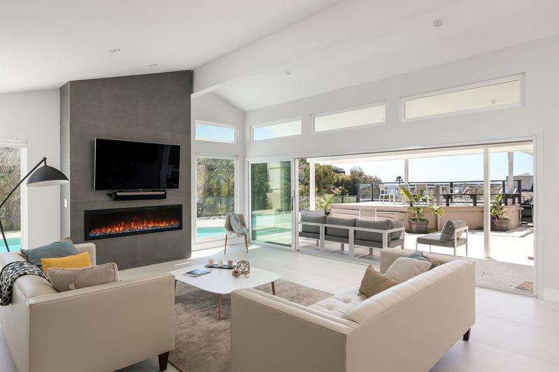 Modern Flames Spectrum Slimline 74-in Linear Electric Fireplace