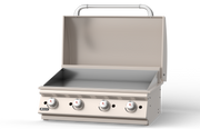 Bull 30-in 4-Burner Stainless Steel Flat Top Griddle/Grill
