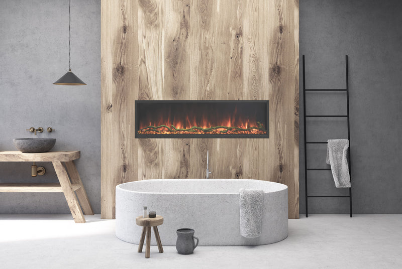 Modern Flames Landscape Pro 56-in Slim Built-In Electric Fireplace