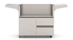 FireMagic Stainless Steel Portable Grill Cart