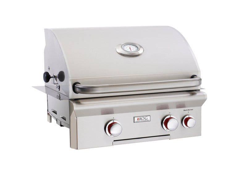 American Outdoor Grill L/T-Series 24-in Stainless Steel 2 Burner Gas Propane Grill Built-In Configuration