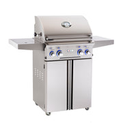 American Outdoor Grill L/T-Series 24-in Stainless Steel 2 Burner Gas Propane Grill on Cart