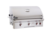 American Outdoor Grill L/T-Series 30-in Stainless Steel 3 Burner Gas Propane Grill Built-In Configuration