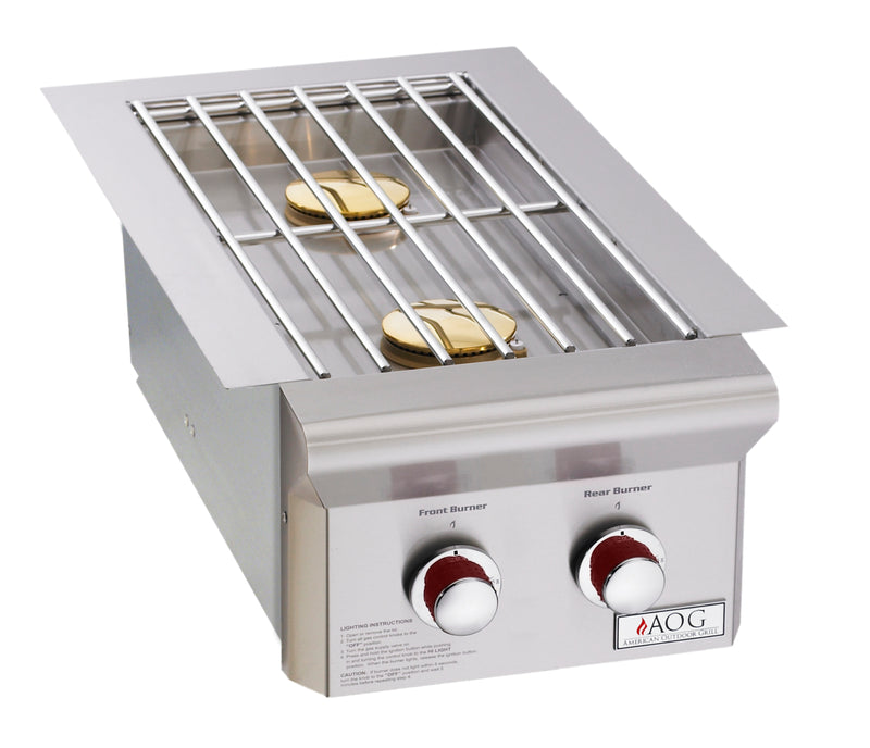 American Outdoor Grill L/T Series Gas Propane Built-In Double Side Burner