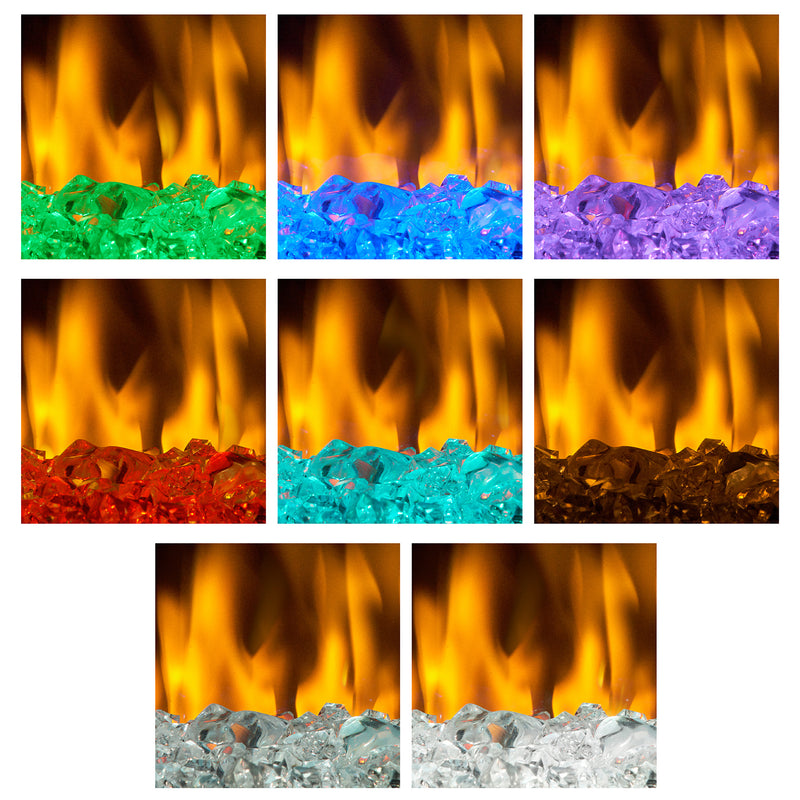 Dimplex Nova 33-in Multi-Fire XHD Plug-In Electric Fireplace Insert