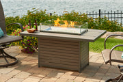 Outdoor GreatRoom Brooks 50-in Rectangular Gas Fire Table