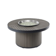 Outdoor GreatRoom Kenwood 42-in Round Propane Fire Pit Table in Taupe