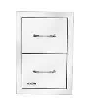 Bull 15-in Stainless Steel Double Drawer Combo w/ Reveal