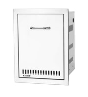 Bull 16-in Stainless Steel Roll-Out Gas Propane Tank Drawer w/ Reveal