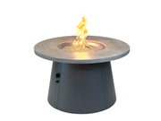 Outdoor GreatRoom Cirvalo 42-in Round Propane Fire Pit Table