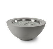 Outdoor GreatRoom Cove 42-in Round Propane Fire Bowl in Natural Grey
