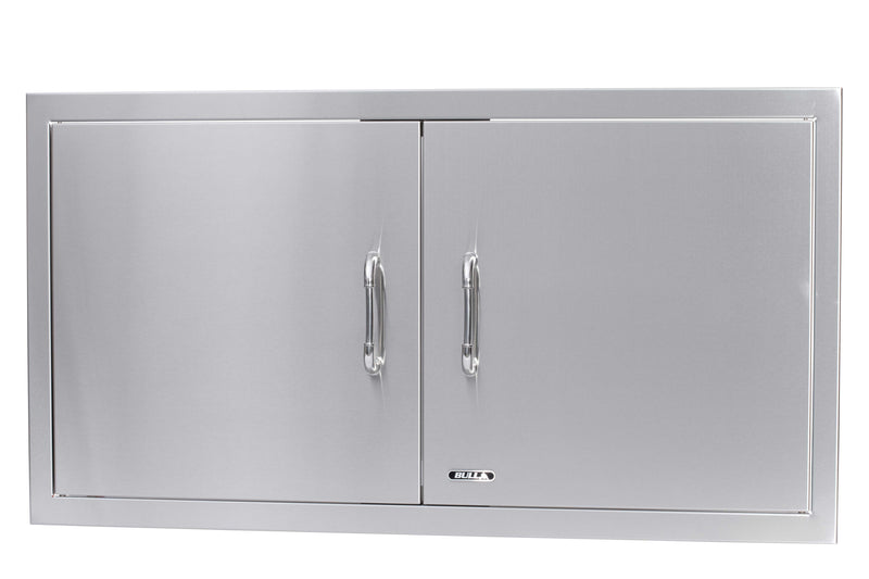 Bull 38-in Stainless Steel Double Door Combo w/ Reveal
