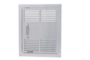 Bull 18-in Stainless Steel Dual Lined Vented Single Vertical Door w/Reveal