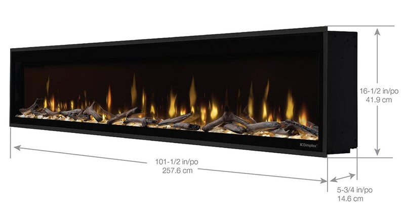 Dimplex Ignite Evolve 100-in Linear Electric Fireplace