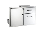 FireMagic 30-in Access Door & Double Drawer Combo