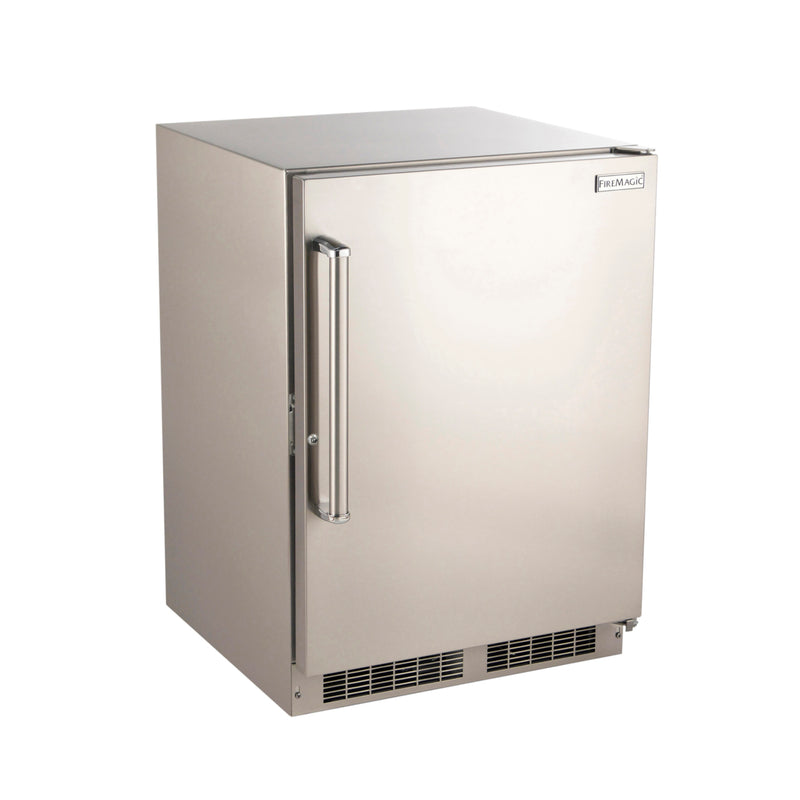 FireMagic 24-in 5.1 Cu. Ft. Outdoor Rated Compact Refrigerator