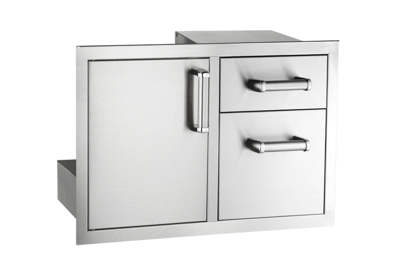 FireMagic 30-in Access Door & Double Drawer Combo
