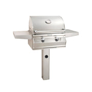 FireMagic Choice Series C430 24-in Propane Gas Grill In Ground Post w/ Analog Thermometer