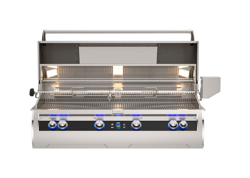 FireMagic Echelon Diamond E1060i 48-in Gas Propane Built-in Grill w/ Magic View Window, Rotisserie, Digital or Analog Thermometer