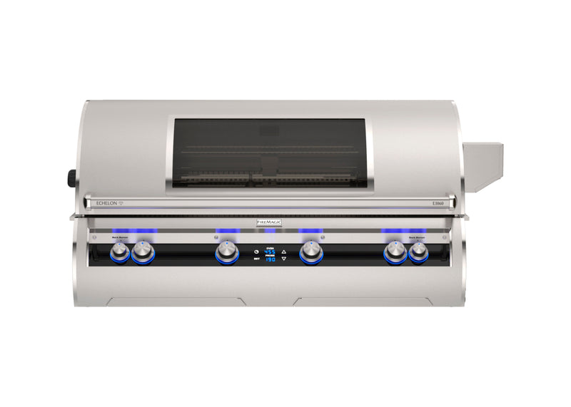 FireMagic Echelon Diamond E1060i 48-in Gas Propane Built-in Grill w/ Magic View Window, Rotisserie, Digital or Analog Thermometer
