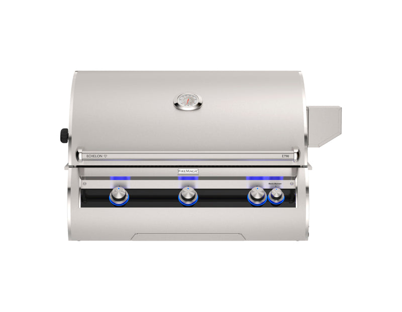 FireMagic Echelon Diamond E790i 36-in Gas Propane Built-in Grill w/ Rotisserie, Digital or Analog Thermometer