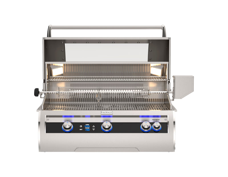 FireMagic Echelon Diamond E790i 36-in Gas Propane Built-in Grill w/ Magic View Window, Rotisserie, Digital or Analog Thermometer