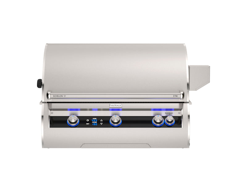 FireMagic Echelon Diamond E790i 36-in Gas Propane Built-in Grill w/ Rotisserie, Digital or Analog Thermometer