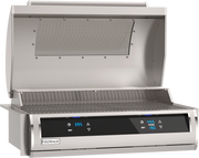 FireMagic EL500 Series 31-in Electric On Post Grill w/ Digital Timer, Dual Touchscreen Control and Bluetooth, Magic Window View