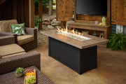 Outdoor GreatRoom Havenwood 62-in Linear Propane Fire Pit Table, Driftwood Everblend Top
