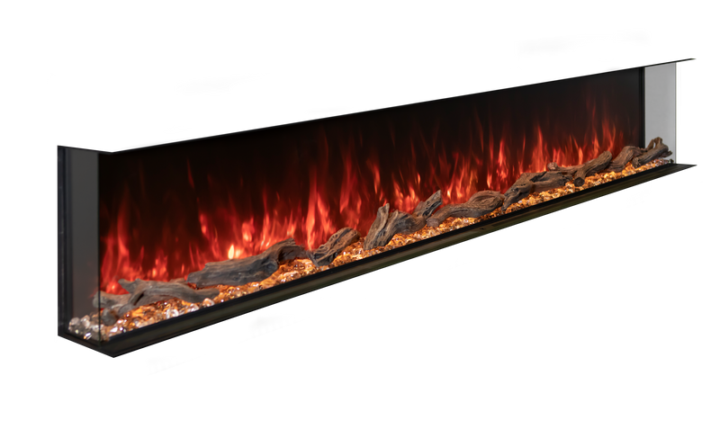 Modern Flames Landscape Pro 96-in MultiView Built-In Electric Fireplace